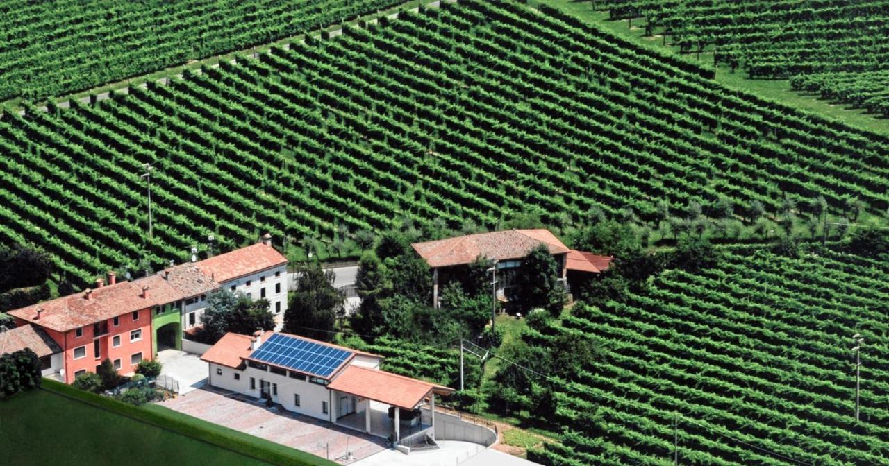 Casa Vacanze Ricca Vigna Valdobbiadene Bagian luar foto